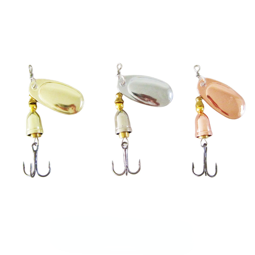 Fishing Lure Crankbait - Metal Lure Brass Hard Artificial Spoon