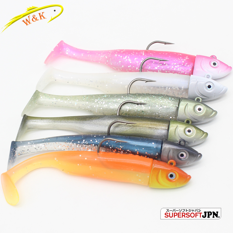 Fishing Lure Soft Plastic - 2 SET Saltwater Fishing Baits AT