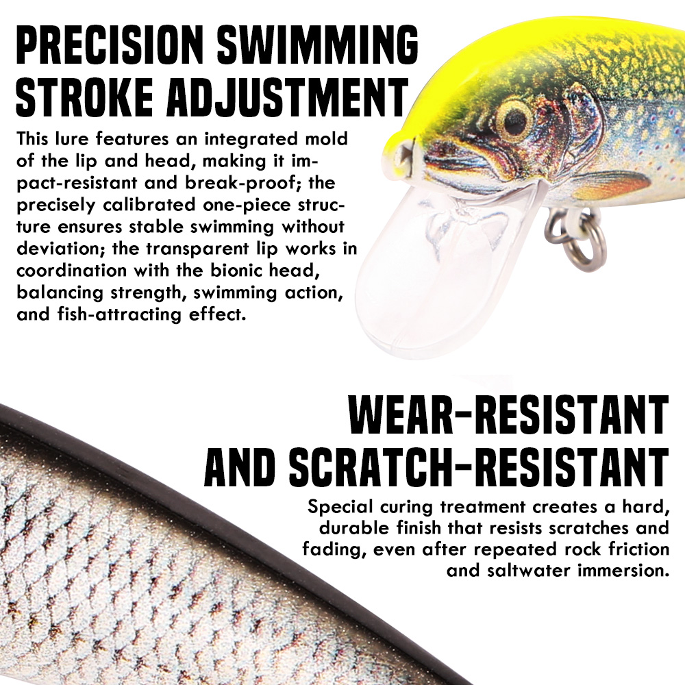 B&U Fishing Lures Sinking Minn - Fishing Lure Swimbait 评论和价格