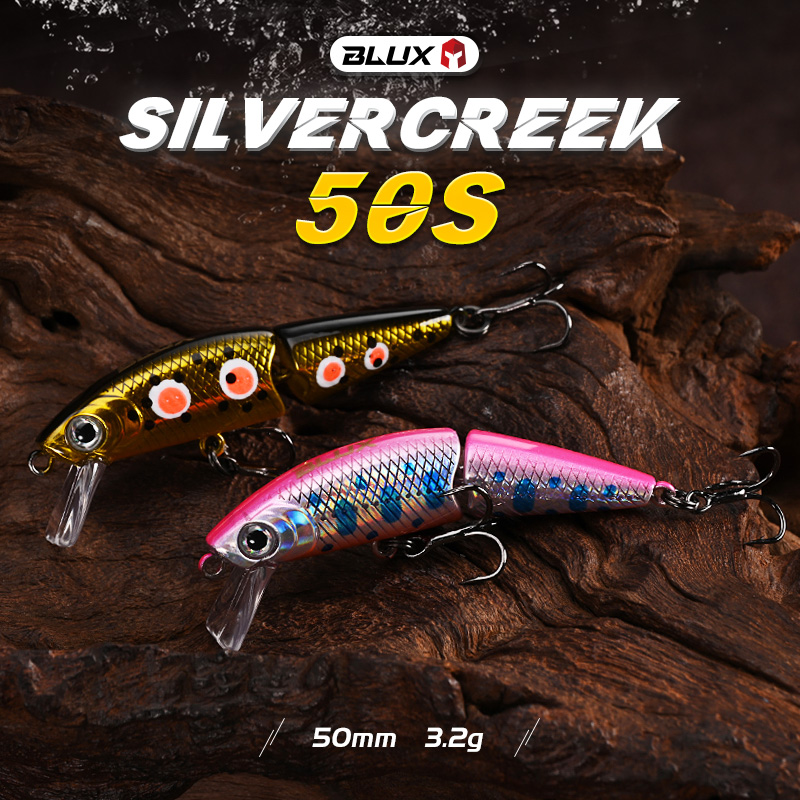 BLUX DR. Minnow Joint 50S Swim - Fishing Lure Spoon 评论和价格