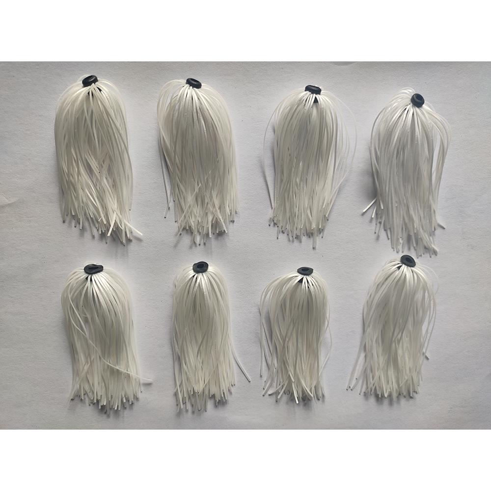 8 Bundles 50 Strands Silicone  - Fishing Lure Spinnerbait 评论和价格