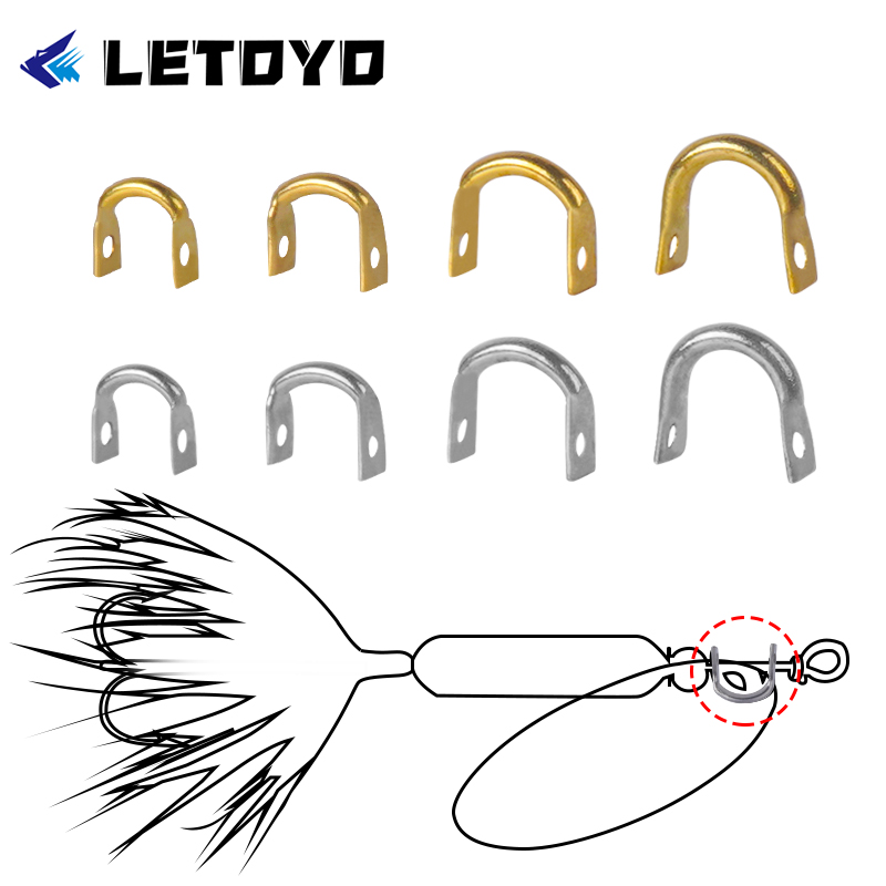 LETOYO 100pcs Folded Clevises  - Fishing Lure Kit 评论和价格