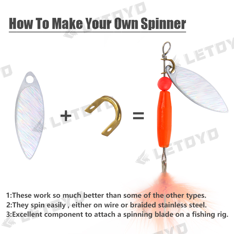 LETOYO 100pcs Folded Clevises  - Fishing Lure Kit 评论和价格