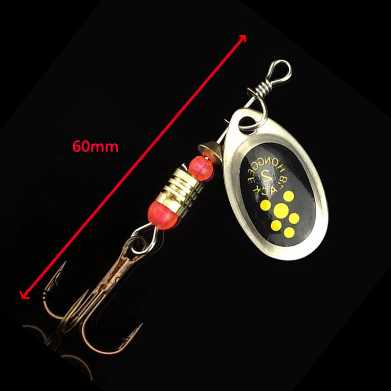 1pcs Metal Sequin 6cm 2.5g Fis - Fishing Lure Crankbait 评论和价格