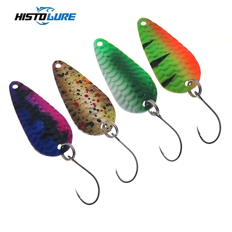 Fishing Trout Spoon Single Hoo - Fishing Lure Spoon 评论和价格