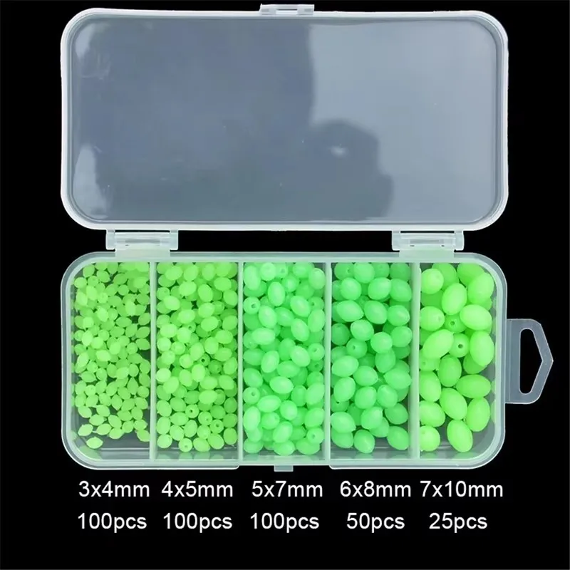 375Pcs/Set Night Luminous Fish - Fishing Lure Soft Plastic 评论和价格