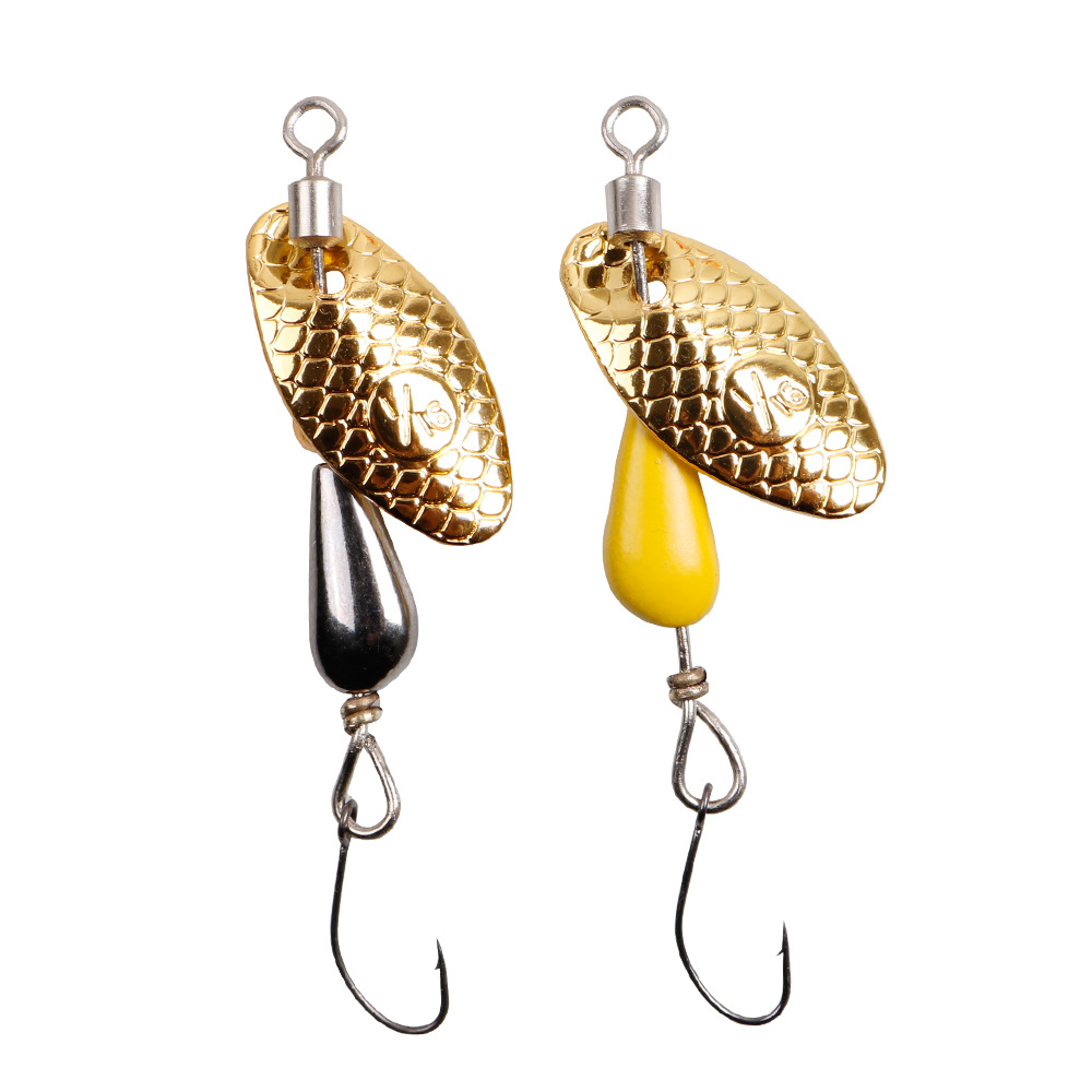 2Pcs Spinner Spoon Metal Bait  - Fishing Lure Swimbait 评论和价格