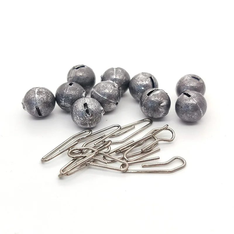 OUTKIT 10pcs/lot Lead Head Sin - Fishing Lure Accessories 评论和价格