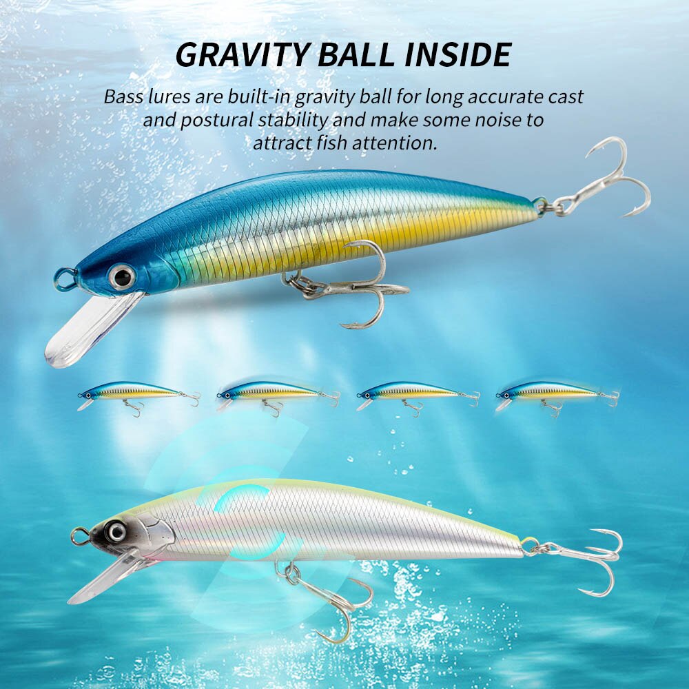 Fishing Lure Sinking Minnow 13 - Fishing Lure Crankbait 评论和价格
