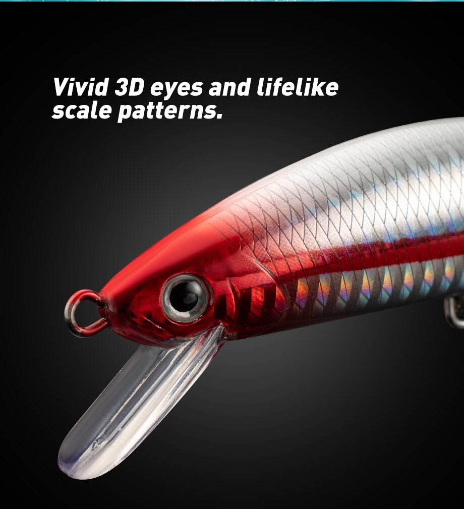 Fishing Lure Sinking Minnow 13 - Fishing Lure Crankbait 评论和价格