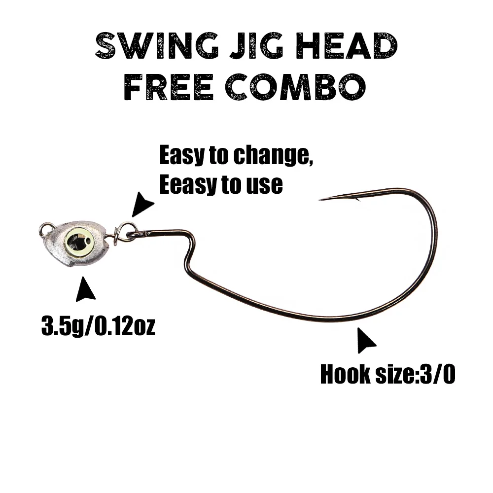 B&U Swing Jig Head Cheburashka - Fishing Lure Jig 评论和价格