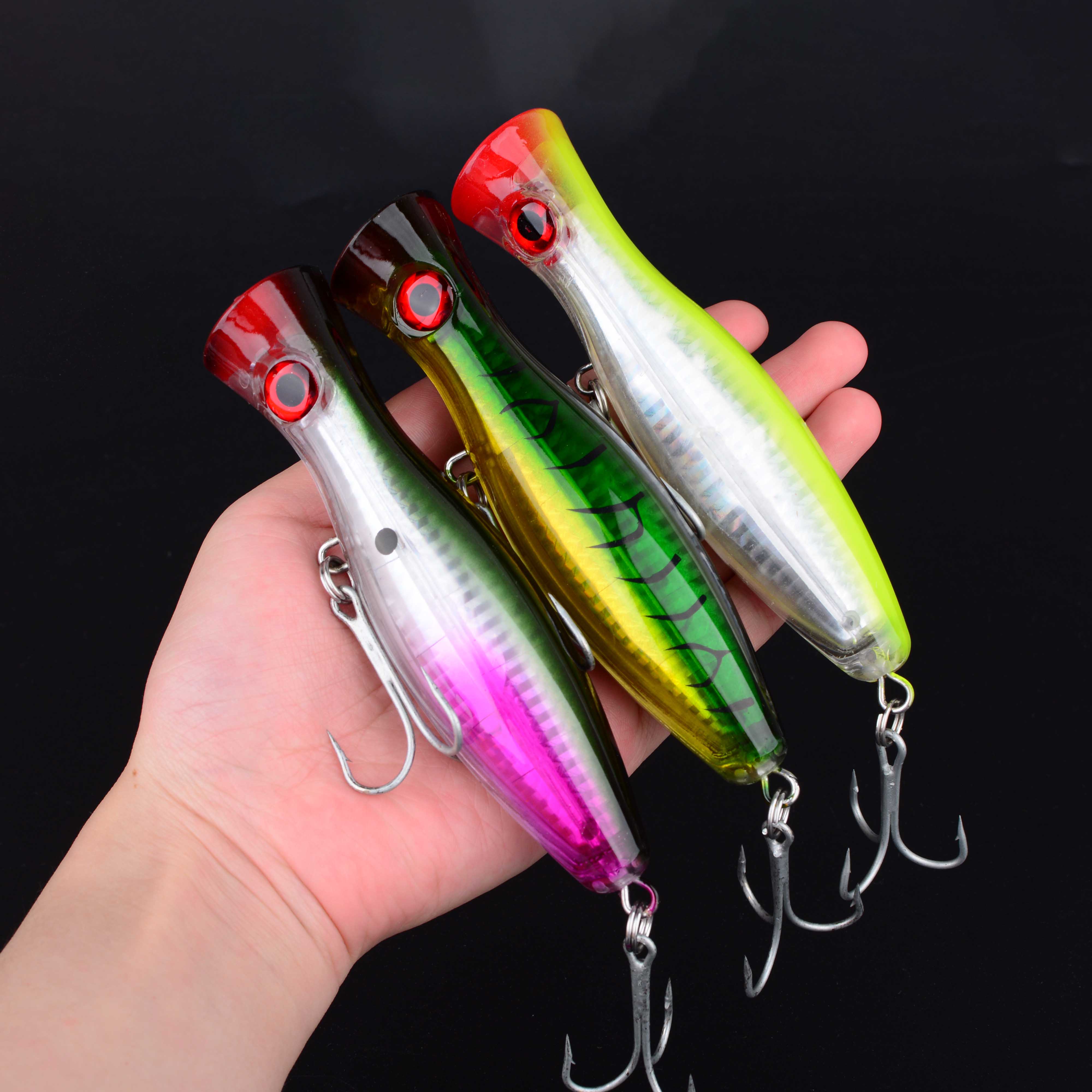 1pc 13CM 42g Big Popper Floati - Fishing Lure Popper 评论和价格