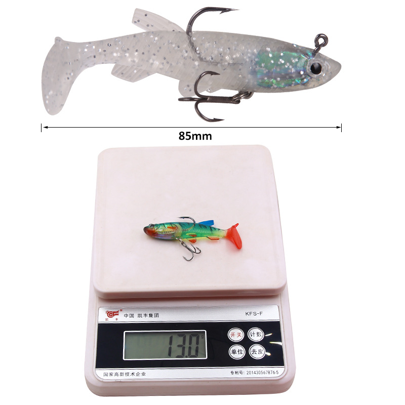 T Tail Soft Bait Soft Lures Si - Fishing Lure Soft Plastic 评论和价格